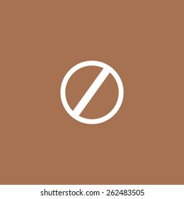 icon of a prohibition