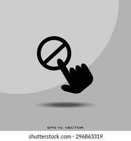 icon of a prohibition