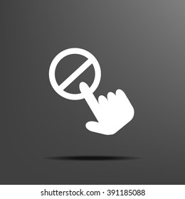 icon of a prohibition