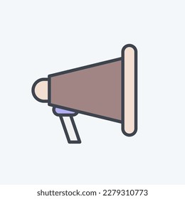 Icon Promotion. related to Black Friday symbol. shopping. simple illustration