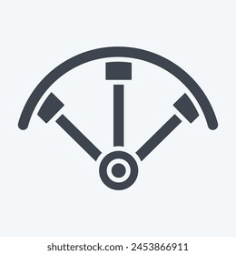 Icon Propeller Guards. related to Drone symbol. glyph style. simple design illustration