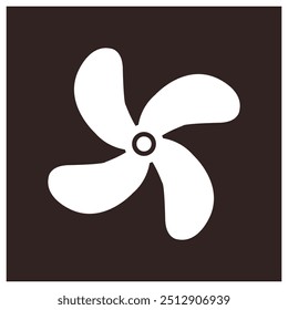 icon propeller vector illustration simple design