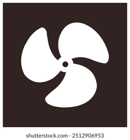 icon propeller vector illustration simple design