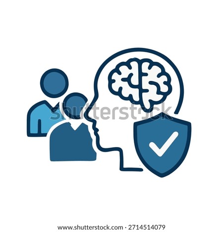 Icon for psychological safety in the workplace.