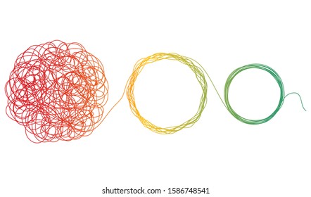 Icon psychotherapy, transformation, icon therapy, psychoanalysis, development. Vector 