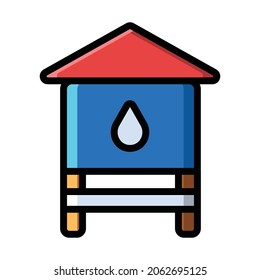 icono servicio público elegante y sencillo, bueno para aplicaciones móviles y diseño web