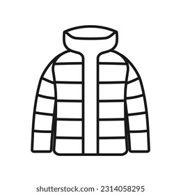 Icon puffy jacket outerwear line.