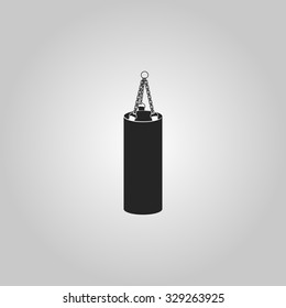 Icon punching bag.