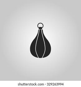 Icon punching bag.