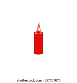Icon punching bag.