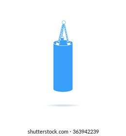 Icon punching bag.