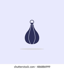 Icon punching bag.