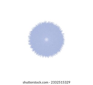 icono en el vector de color púrpura 