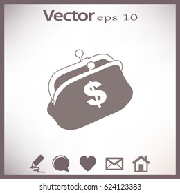 icon purse