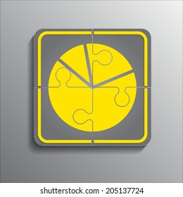 icon from puzzles chart graph