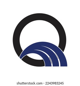 icon Q, very suitable for logos and icons,