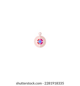 ícono qibla Ramadan y Eid islámico