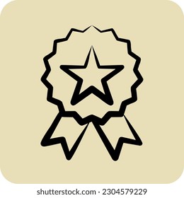 Calidad de icono. adecuado para el símbolo Branding. estilo dibujado a mano. diseño simple editable. plantilla de diseño