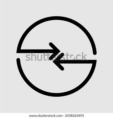 Icon quick sahre on mobile device