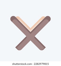 Icono Corán 2. relacionado con el símbolo Eid Al Fitr. islámico. ramadhan. ilustración simple