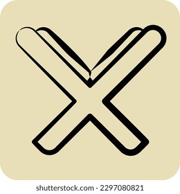 Icon Quran 2. related to Eid Al Fitr symbol. glyph style. islamic. ramadhan. simple illustration