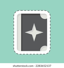 Icon Quran. related to Eid Al Fitr symbol. islamic. ramadhan. simple illustration