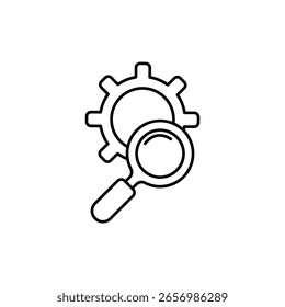Icon a R and D, isolated against a clean background.
