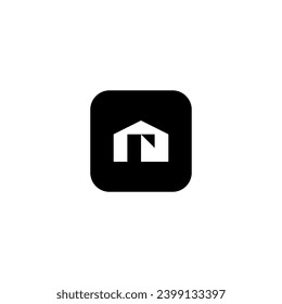 icon r home modern, simple, abstract