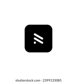 Symbol oder modern, einfach, abstrakt
