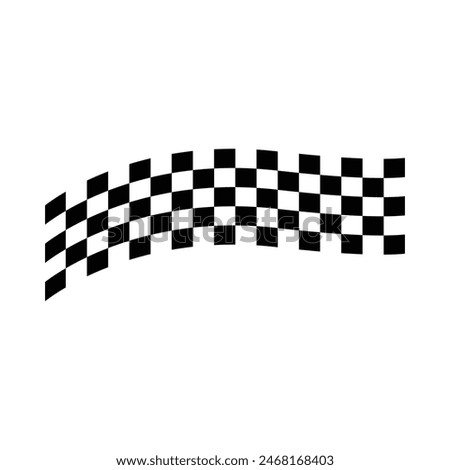 icon race flag vector template illustration logo design