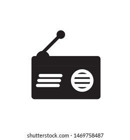 icon radio design illustration vector 