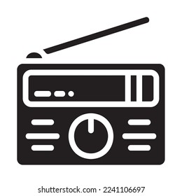 icon Radio Home and furniture Illustration