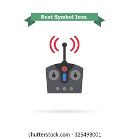 Icon of radio remote control