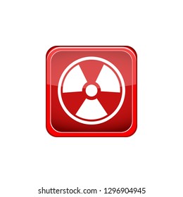 icon radioactive danger