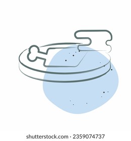 Icon Ragu Sach Moan. related to Cambodia symbol. Color Spot Style. simple design editable. simple illustration