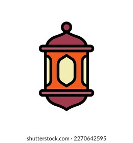 icon Ramadan Lantern, icon, vector illustration, editable color