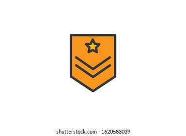 Icon Rank Vector Illustrator Simple Design