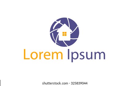 Icon for real estate, construction and insurance business
