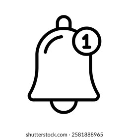 Icon for receiving notifications or alerts
