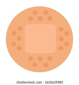 Icon, rectangular stripe of flesh color