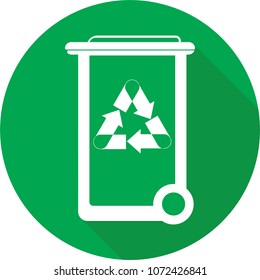 An icon of recycle