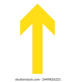 Icon red arrow direction on a white background