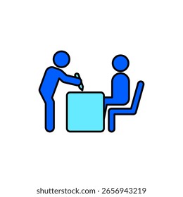 Icono de un registro, aislado contra un fondo limpio.
