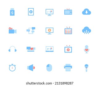 Icon related to communication equipment .