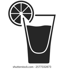 Icon related to drink, bar and alcohol. Drinks, cocktail, mocktail, bar on transparent background.