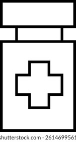 Icon related to healthcare, medical, medicine. Linear icon collection. Editable stroke. Vector illustration with transparent background. EPS10.