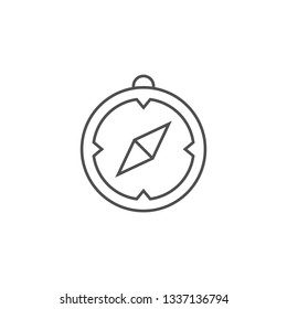 Icon. Related Vector Line Icon. Isolated on White Background. Editable Stroke.