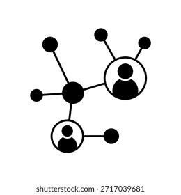 Icono de una relación, aislado sobre un fondo limpio.