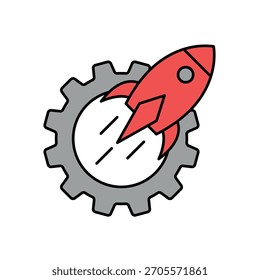Icon a release, isolated against a clean background.
