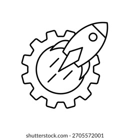 Icono de una Autorización, aislado contra un fondo limpio.